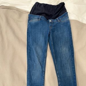 Zara maternity jeans/ denim size small